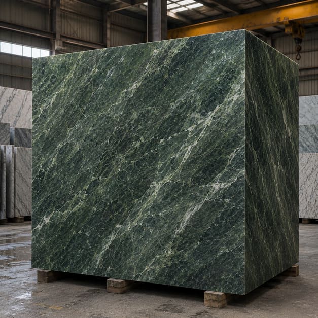 Đá ngọc Ấn Độ xanh xẫm