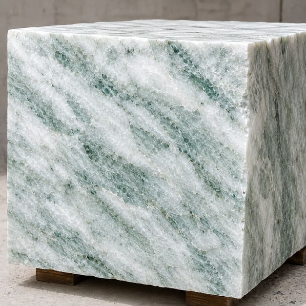 Đá xanh trắng tự nhiên