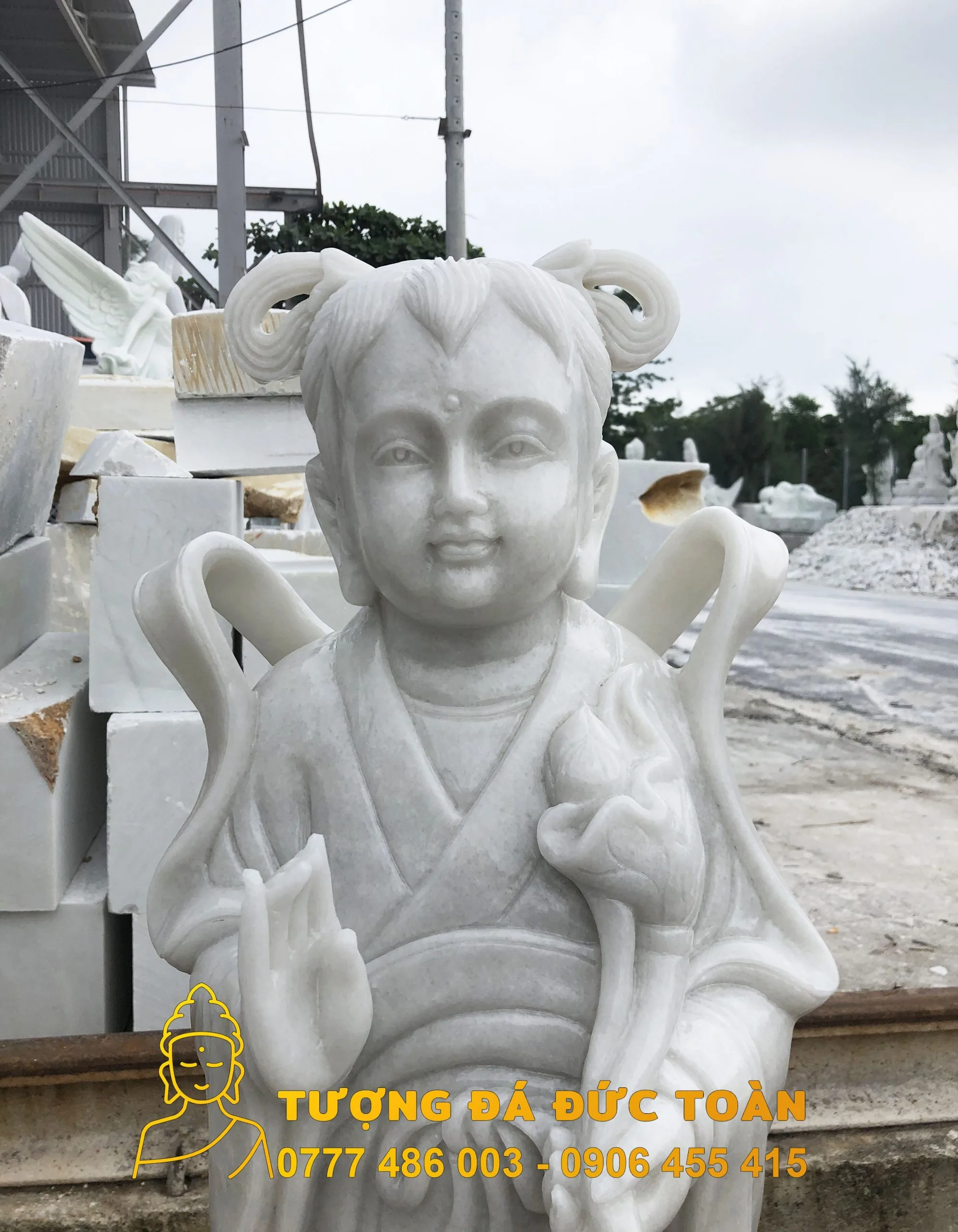 Bán Tượng Thiện Tài Đồng Tử Đá Đẹp
