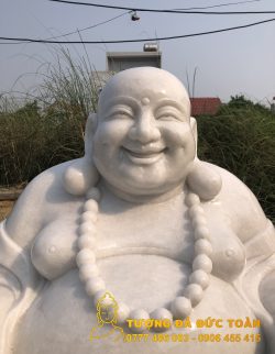 Tượng Phật Di Lặc đá tự nhiên nguyên khối
