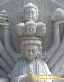 Tượng Phật Quan Âm Nghìn Mắt Nghìn tay đá nguyên khối