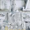 Tượng Quan Thế Âm Bồ Tát ngồi cùng Thiện Tài Đồng Tử.