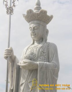 Tượng Địa Tạng Vương Bồ Tát đá đẹp Đà Nẵng.