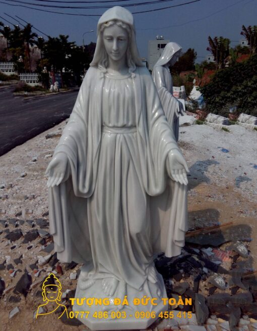 Tượng Đức Mẹ Maria đá đẹp Đà Nẵng