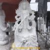 Tượng Phật Quan Âm đá cẩm thạch cỡi Rồng