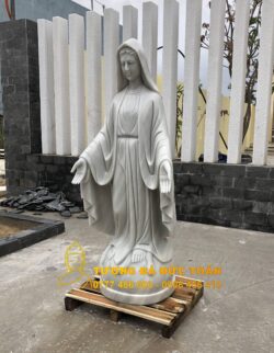 Tượng Đức Mẹ Ban Ơn đá cẩm thạch