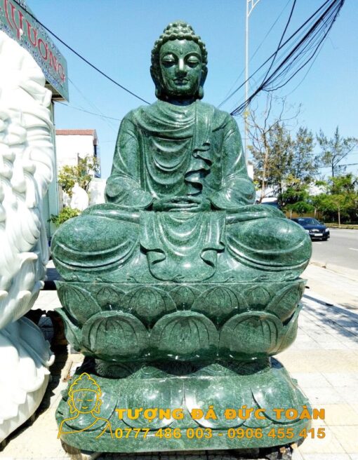 Tượng Phật Thích Ca Mâu Ni đá ngọc Ấn Độ