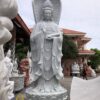 Tượng Phật Quan Âm Tam Diện đá nguyên khối