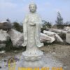 Bán tượng Phật A Di Đà đá cẩm thạch trắng