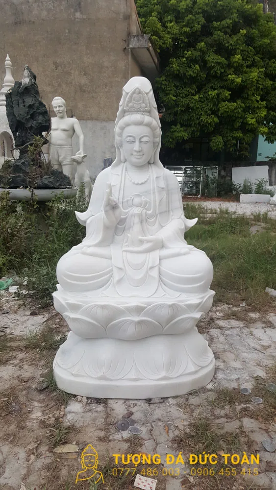 Tượng Tam Thế Phật Đá Mỹ Nghệ Non Nước Đà Nẵng