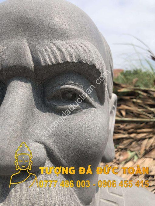 Tượng Chân Dung Đá Cẩm Thạch Đà Nẵng Màu Xám