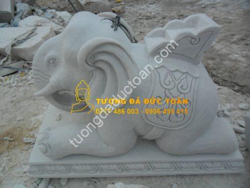Tượng voi nằm đá đẹp tự nhiên nguyên khối Đà Nẵng