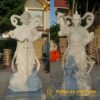 Tượng Tiêu Diện Hộ Pháp Đá Cẩm Thạch Đà Nẵng