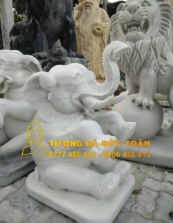 Tượng voi ngồi đá đẹp Đà Nẵng