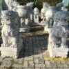 Chế tác tượng Nghê đá cẩm thạch nguyên khối