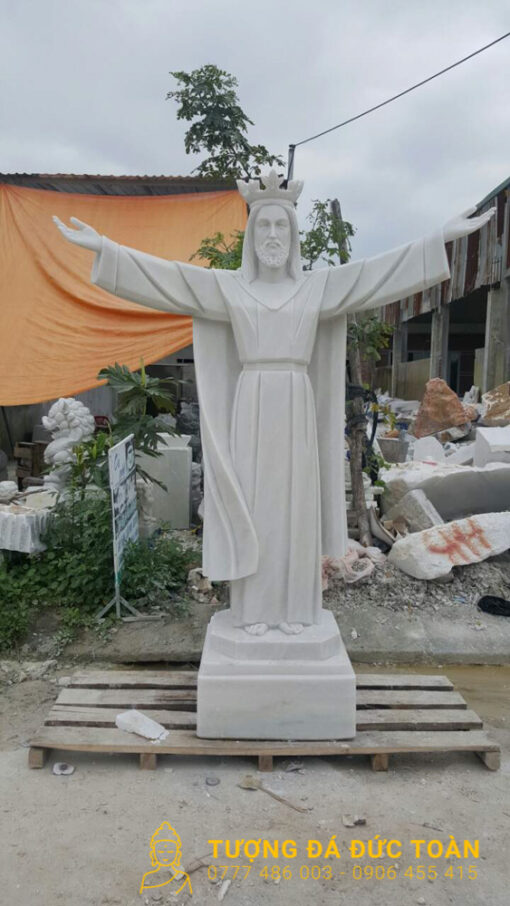 Tượng Chúa Jesus Đá Cẩm Thạch Đà Nẵng - 08