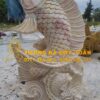 Tượng Cá Chép Đá Mỹ Nghệ Nguyên Khối