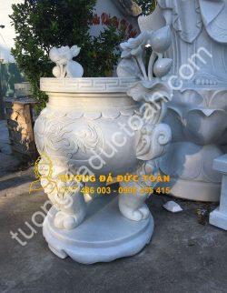 Lư Hương Đá Hoa Sen Mỹ Nghệ Non Nước Đà Nẵng