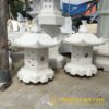 Đèn Đá Cẩm Thạch Trắng Sân Vườn Mỹ Nghệ
