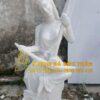 Tượng Cô Gái Đánh Đàn Bằng Đá Cẩm Thạch Tự Nhiên