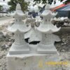 Đèn Đá Cẩm Thạch Nguyên Khối Trắng
