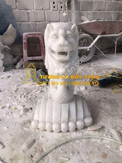 Tượng Sư Tử Singapo bằng đá đẹp.
