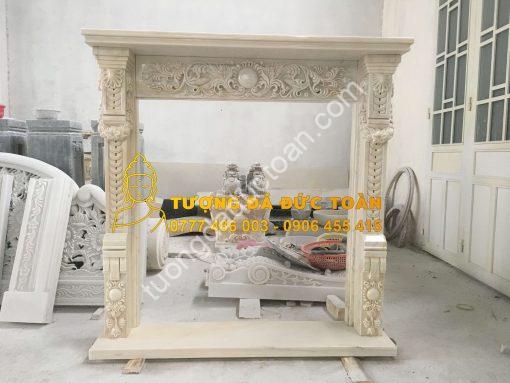 Lò Sưởi Đá Cẩm Thạch Họa Tiết Đơn Giản Đà Nẵng