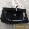Lavabo Đá Màu Đen Nguyên Khối