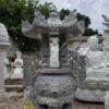 Lư Hương Rồng Đá Cẩm Thạch Nguyên Khối