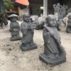 Tượng Chú Tiểu Bằng Đá Cẩm Thạch Đen
