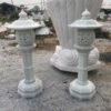 Đèn Đá Nguyên Khối Cẩm Thạch Trắng