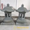 Đèn Đá Cẩm Thạch Nguyên Khối Màu Xám