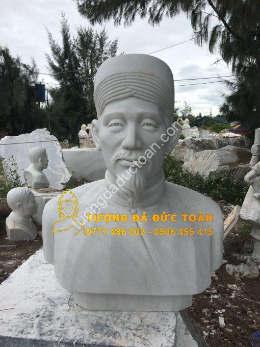 Tượng Chân Dung Bằng Đá Cẩm Thạch Trắng Đà Nẵng