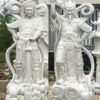 Tượng Tiêu Diện Hộ Pháp Đá Nguyên Khối Đẹp