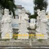 TƯỢNG PHÚC - LỘC - THỌ ĐÁ ĐẸP NGUYÊN KHỐI