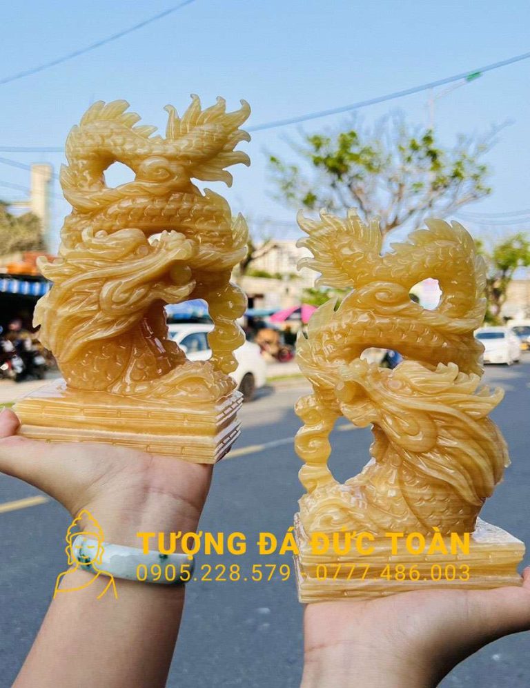 đặt tượng rồng đá