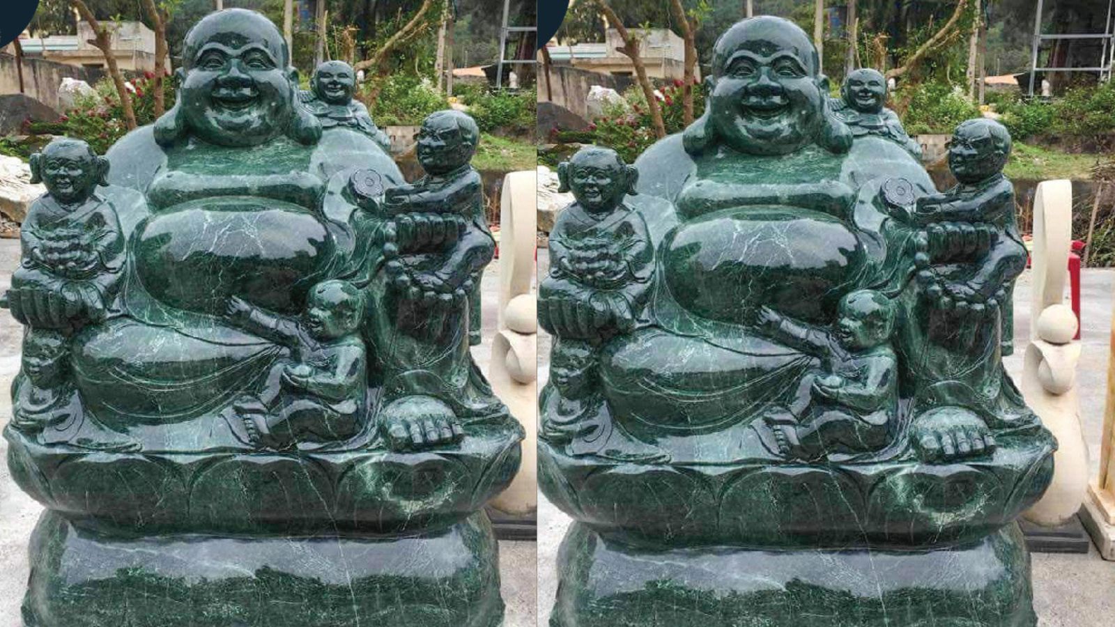 tượng Phật đá xanh