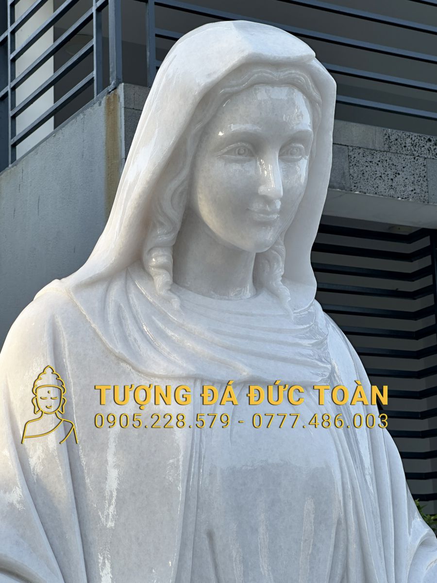 TƯỢNG MẸ BAN ƠN CAO 2M ĐÁ TRẮNG NGUYÊN KHỐI DM_36 5 21 (7)