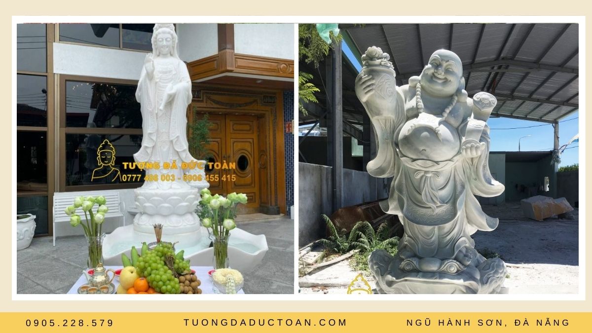Tượng Phật Quan Âm, Phật Di Lặc có thể mua ở Mỹ