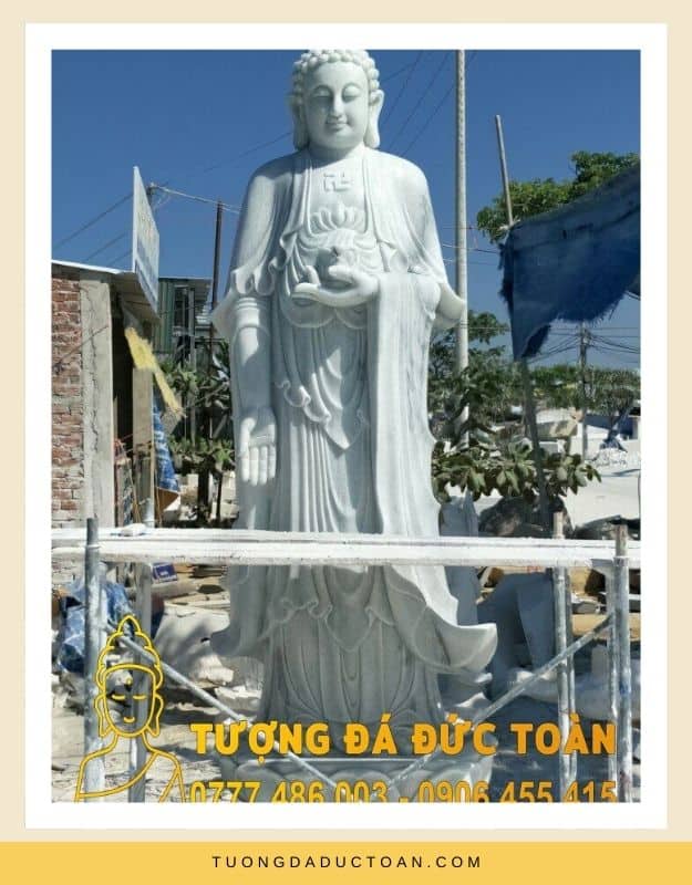Tượng Phật A Di Đà đứng đẹp