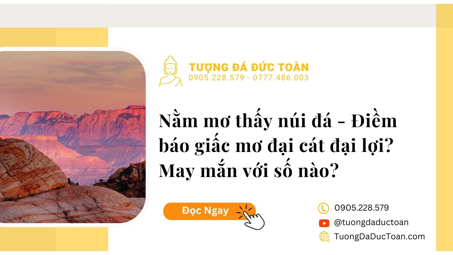 Nằm mơ thấy núi đá