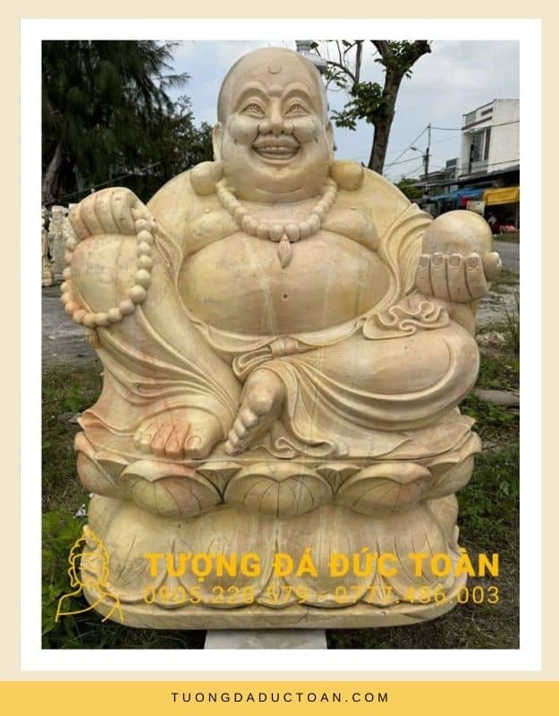 Tượng Phật Di Lặc bằng đá