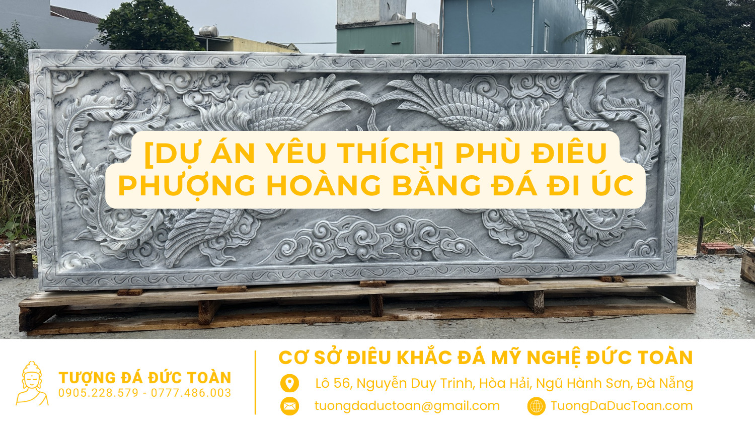 Dự án phù điêu phượng hoàng bằng đá