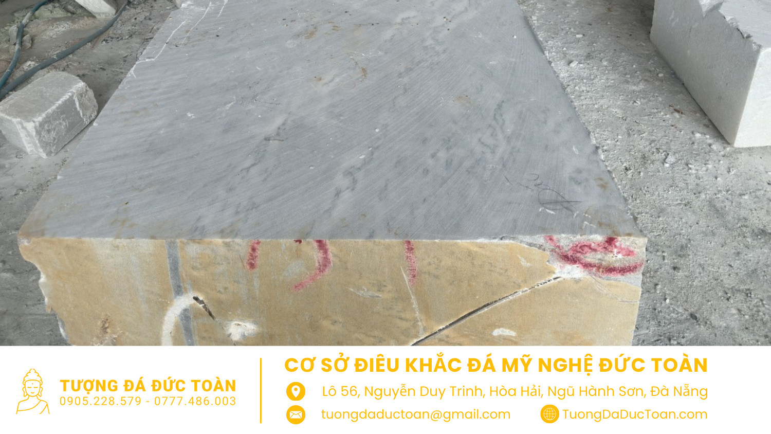 Mặt đá dùng để chế tác phù điêu