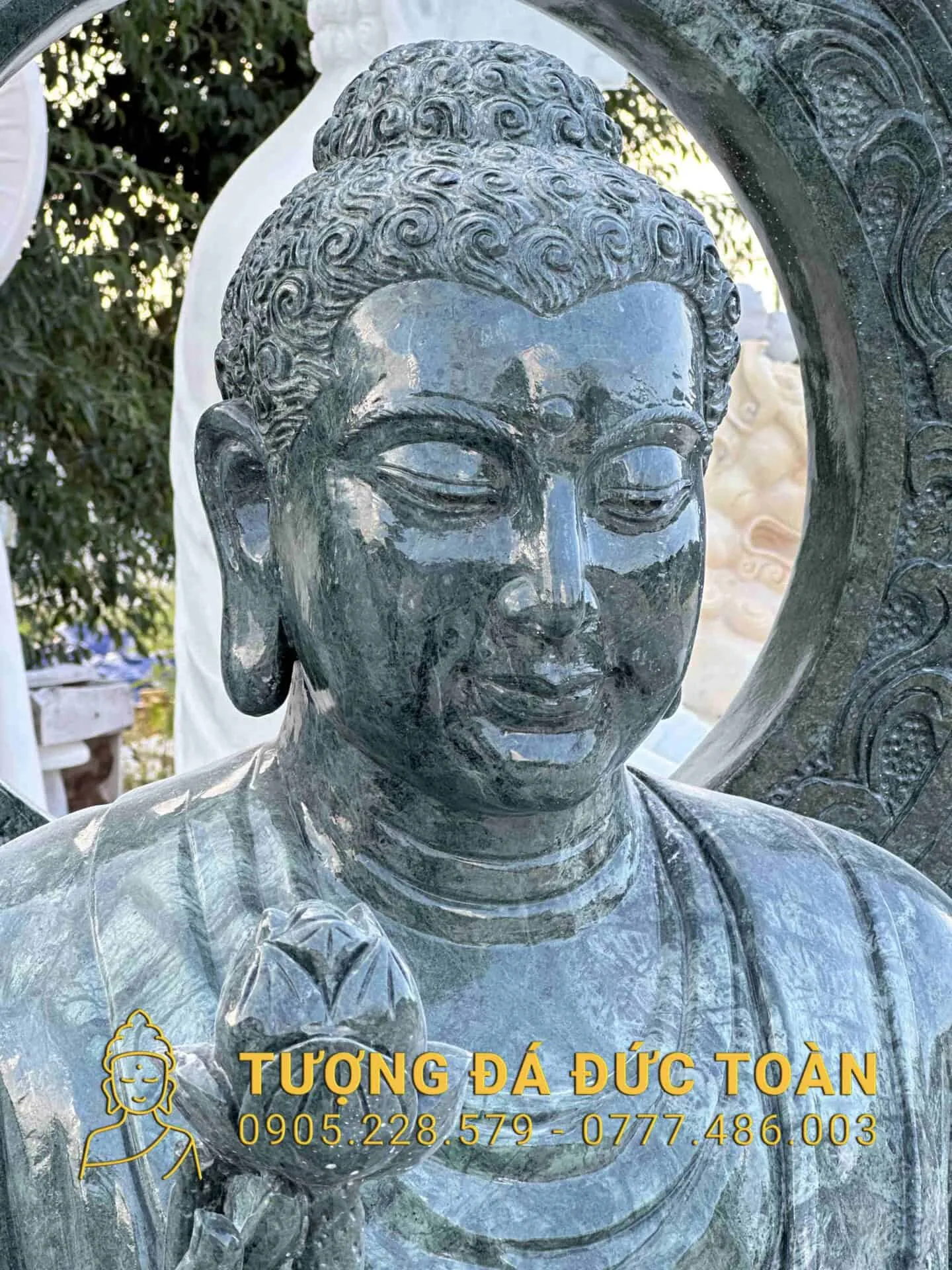 Tượng Phật Thích Ca Niêm Hoa Vi Tiếu Ngọc Ấn Độ TCMN_32