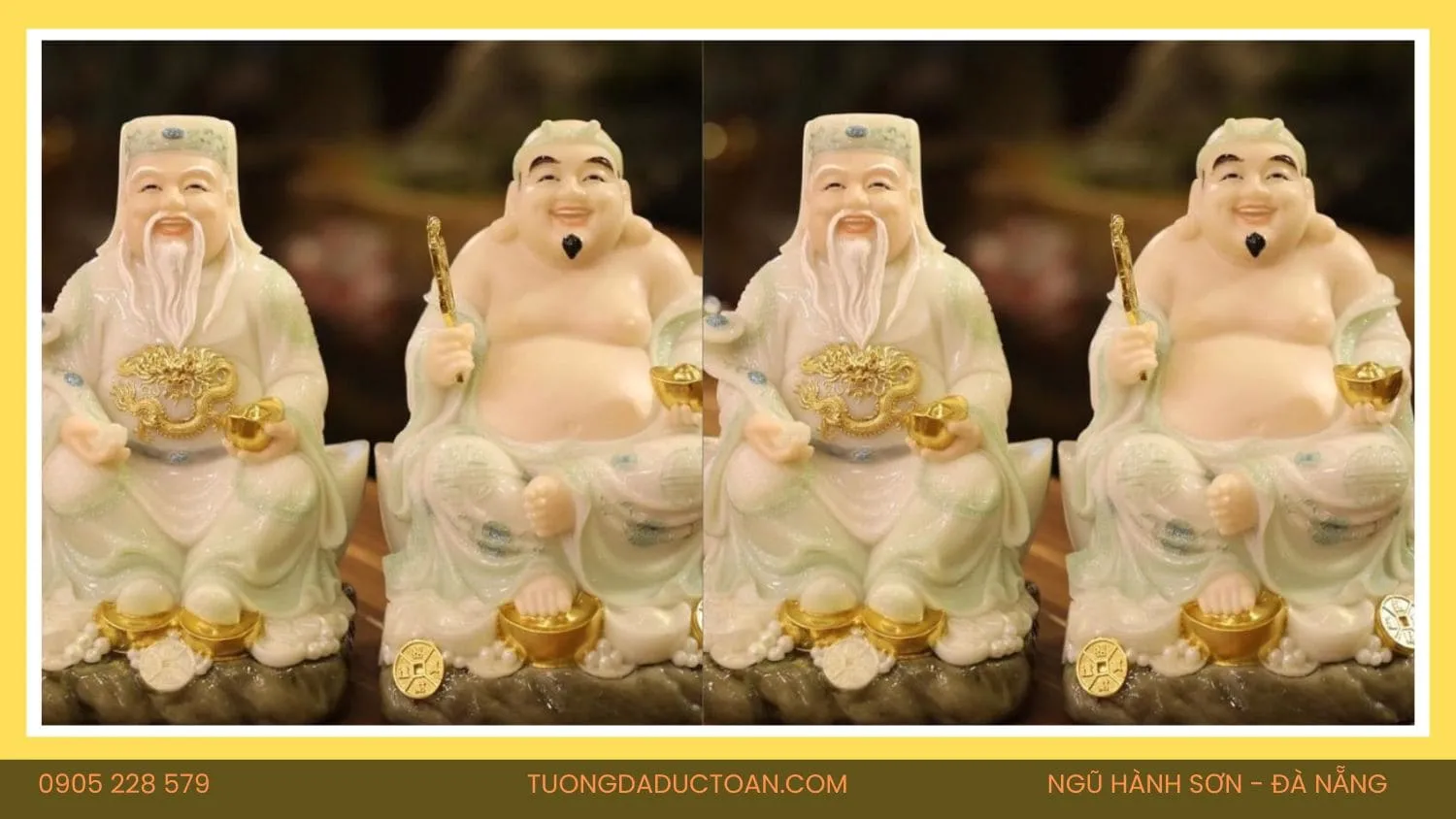 TƯỢNG THẦN TÀI THỔ ĐỊA NGỌC HOÀNG LONG TTTD_01 5 Tượng Thần Tài Thổ Địa Bằng Đá (2)