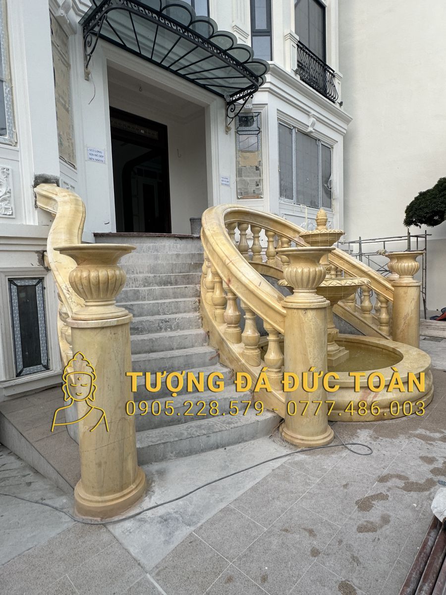 LAN CAN CẦU THANG BẰNG ĐÁ VÀNG TỰ NHIÊN LCD_12 16 10 (4)