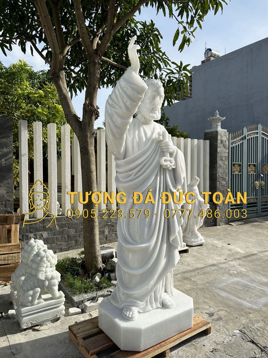 TƯỢNG PHÁNH PHERO BẰNG ĐÁ CAO 2,2M CGK_25 6 28 (4)