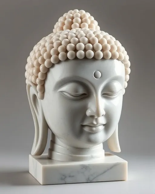 Đầu Tượng Phật Đá