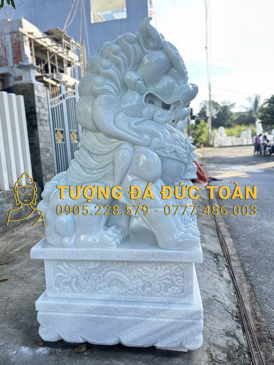 TƯỢNG KỲ LÂN ĐÁ CAO 1,9M VỀ LONG AN KL_21 7 8 (6)